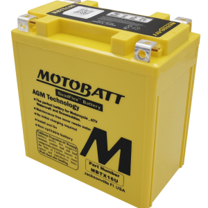 Motobatt Battery Mbtx16u Sealed Factory Activated 491-1012