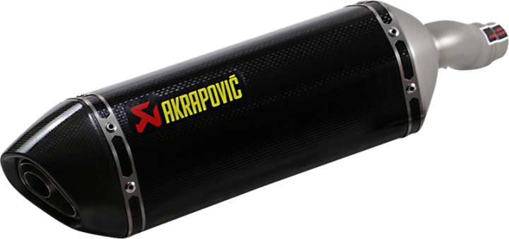 AKRAPOVIC Slip-On Line Muffler - Carbon Fiber Ninja Z 250/300 2013-2016 S-K3SO1-ZC 1811-3777