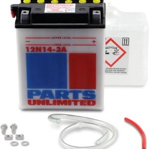 Parts Unlimited Battery - 12n14-3a 12n14-3a-Fp