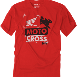 FACTORY EFFEX Youth Honda Paint T-Shirt - Red - Large 21-83334