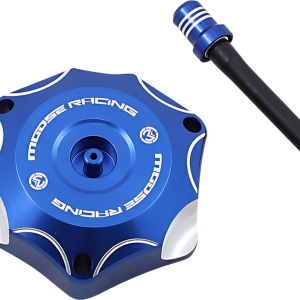 MOOSE RACING Gas Cap - Blue - Yamaha T03-4131L