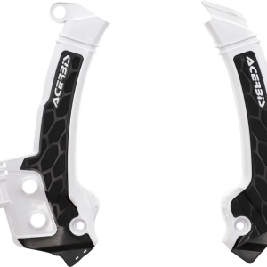 ACERBIS X-Grip Frame Guards - White/Black 2979601035