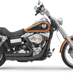 BASSANI XHAUST FireSweep Exhaust - Black - FXD 13123D