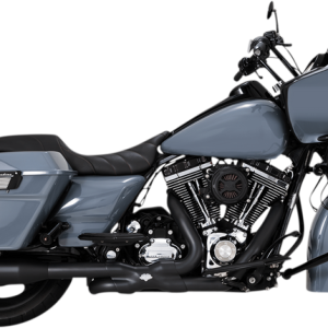 VANCE & HINES 4-1/2" Torquer Mufflers for '95-'16 FL - Black 46673