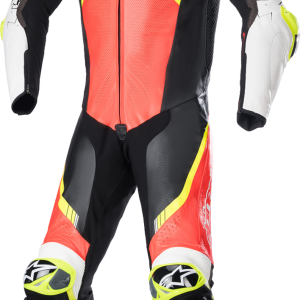 ALPINESTARS GP Tech Suit v4 - Black/Red Fluorescent/Yellow Fluorescent - US 38 / EU 48 3156822-1355-48