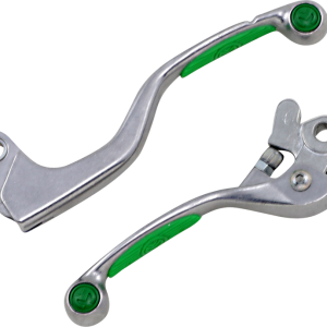 MOOSE RACING Lever Set - Competition - Green 1SGWF39
