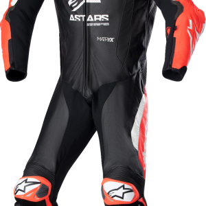 ALPINESTARS GP Plus v4 Leather Suit - Black/Red Fluo/White - US 40 / EU 50 3150523132150