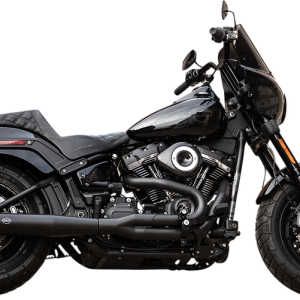 S&S CYCLE Exhaust - 2:1 - Black ALSO FIT FLHC/FXST MODELS 550-0789B