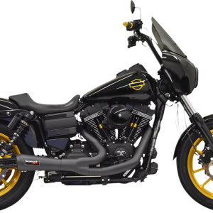 BASSANI XHAUST Ripper 2:1 Exhaust System - Black 1D6B