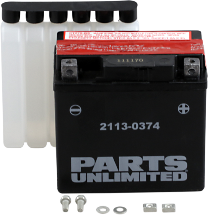 Parts Unlimited Agm Battery - Ytz7s-Bs Ctz7s-Bs