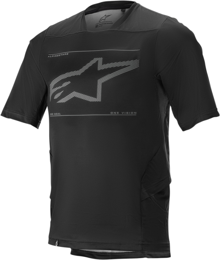 ALPINESTARS Drop 6.0 Jersey - Short-Sleeve - Black - Large 1766320-10-LG