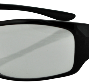 ZAN HEADGEAR South Dakota Sunglasses - Shiny Black - Clear EZSD01C