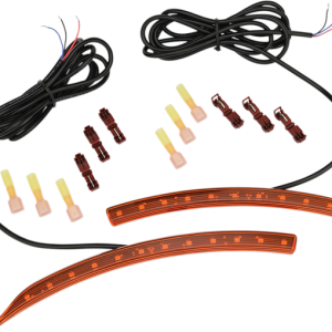 SHOW CHROME Front Fender LED Light Kit - Amber - F3/RT/Ryker 41-187