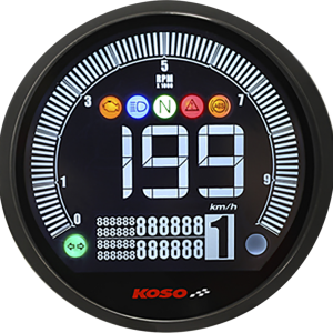 KOSO NORTH AMERICA DL-04 - Multifunction Meter BA077001