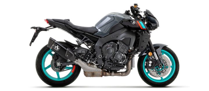 ARROW Yamaha MT-10 / Yamaha MT-10 SP 2022-2024 Pista Titanium Dark Slip On 71007PTN