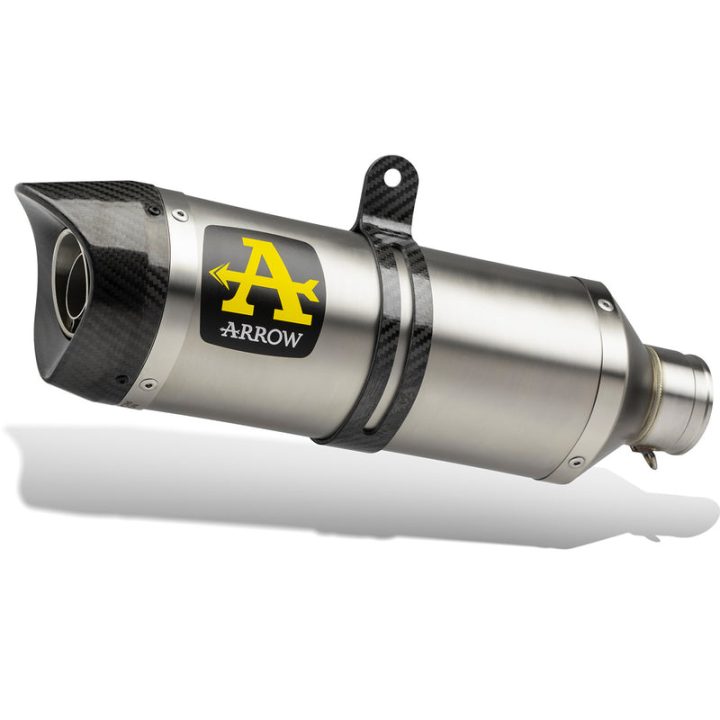 ARROW Yamaha MT-07 2025 Full System Racing With Thunder Titanium Slip Ons 71095PK