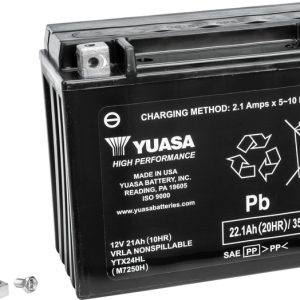 Yuasa Battery Ytx24hl Sealed Factory Activated 49-1991