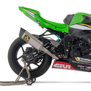ARROW Kawasaki ZX-6R 636 '24- Competition Evo Full Exhaust, Titanium 71209PTR