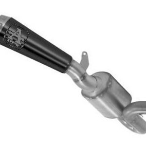 71223PRN Arrow Pro-Race Slip-on Exhaust, Nichrome Dark Ducati Scrambler 800 Icon 21-25