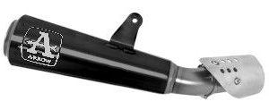 Arrow Exhaust Muffler Arrow Pro-Race Nichrom Dark Kawasaki Z 900 RS 22-24 71506PRN