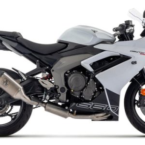 ARROW Triumph Daytona 660 2025 Homologated Full System With Veloce Titanium Slip On 71507VL