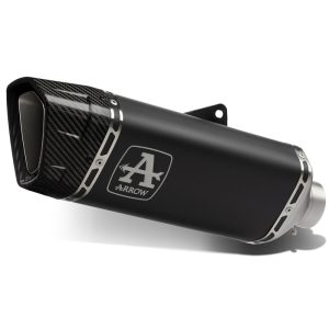 ARROW Kawasaki ZX-6R 636 '24- Pista Slip-on Exhaust, Titanium Dark 71509PTN