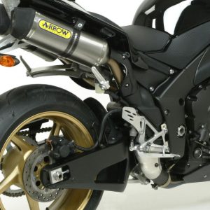 Arrow Yamaha R1 07-08 Homologated Aluminium Rh+Lh Thunder Silencers With Carbon End Cap 71719ak