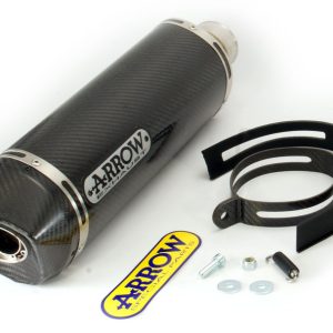 71744mk Arrow Aprilia Rsv4 15-18 Tuono V4 1100 15-18 Homologated Carbon Race-Tech Silencer With Carbon End Cap For Arrow Link Pipe