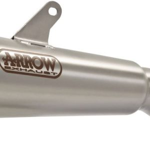 Arrow Pro-Race Slip-on Exhaust Nichrome with Steel Cap Yamaha YZF-R3 2019-2025 71894PRI