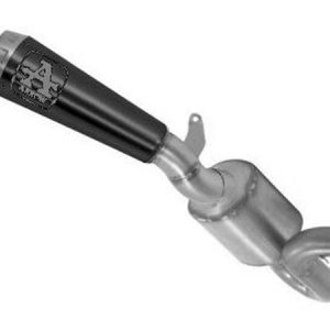 71951PRN Arrow Pro-Race Slip-on Exhaust, Nichrome Dark for Ducati Scrambler 800 Icon 2021-2025
