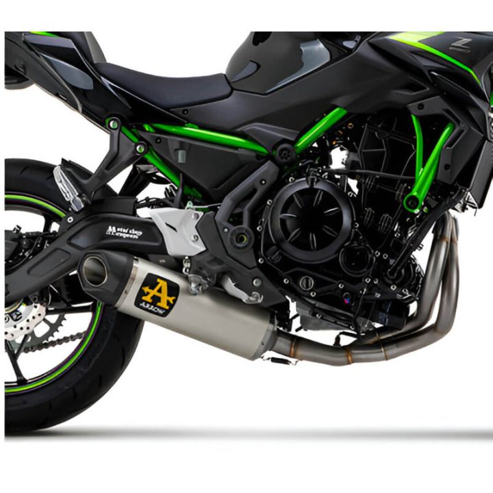 ARROW Kawasaki Ninja 650 / Z650 '21-'23 Indy Race Evo Full Exhaust, Aluminum 71961AKW