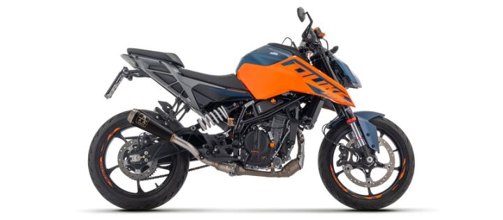 ARROW KTM 125 Duke / KTM 390 Duke 2024-2025 Pro-Race Nichrom Dark Slip On 71972PRN