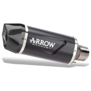ARROW Yamaha MT-10 / Yamaha MT-10 SP 2022-2024 Indy Race EVO Aluminium Dark Slip On With Carbon End Cap 71976AKN
