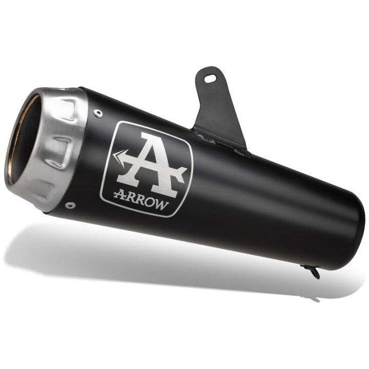 ARROW Ducati Scrambler 800 '23- Pro-Race Slip-on Exhaust, Nichrome Dark 71977PRN