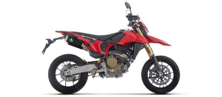 ARROW Ducati Hypermotard 698 Mono / Ducati Hypermotard 698 Mono RVE 2024-2026 Pro-Race Nichrom Dark Slip On 71978PRN