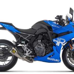 ARROW Suzuki GSX-8R / Suzuki GSX-8S / Suzuki GSX-8T / Suzuki GSX-8TT 2024-2026 Works Titanium Full System With Carbon End Cap 71979PK