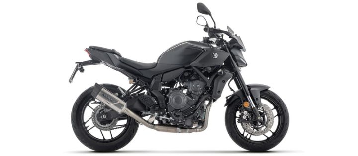 ARROW Yamaha MT-07 2025 Homologated Full System With Indy Race EVO Titanium Slip On 71994PK