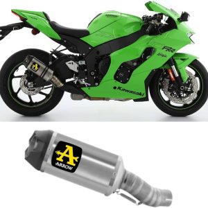 Arrow Homologated Aluminum Indy Race Silencer ZX10RR 21 -25 71928AK