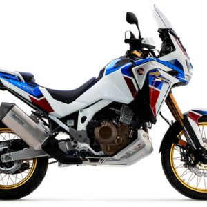 ARROW Honda CRF1000L and Honda CRF1100L 2020-2025 Sonora Titanium Slip On With Carbon End Cap 72012SK