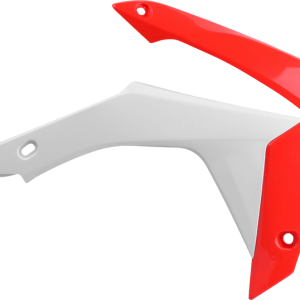 POLISPORT Radiator Cover - '04 OEM Red/White - CRF 250R/450R 8417100001
