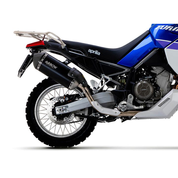 ARROW Aprilia Tuareg 660 '22-'24 Sonora Titanium Dark Exhaust 72506SKN