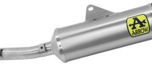 Arrow Indy Race Slip-on Exhaust, Aluminum for Yamaha Tenere 700 2019-2024 72626AK