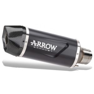 ARROW Honda XL750 Transalp 2023+ Indy Race Evo Slip-on Exhaust, Aluminum Dark 72645AKN