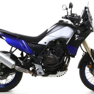 ARROW Yamaha Tenere 700 2019-2026 Indy Race aluminium silencer with carby end cap 72661AK