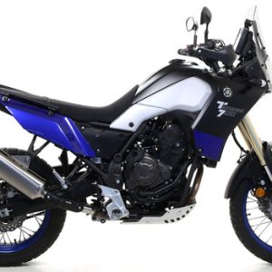 ARROW Yamaha Tenere 700 / Yamaha Tenere 700 XTZ07 2019-2026 Indy Race Titanium Slip On With Carbon End Cap 72661PK