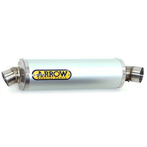 ARROW Yamaha Tenere 700 / Yamaha Tenere 700 XTZ07 2019-2026 Indy Race Aluminium Slip On With Steel End Cap 72662AO