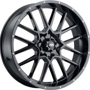 ITP Wheel - Hurricane - Front/Rear - Black - 20x6.5 - 4/137 - 4+2.5 (+10 mm) 2022517705B