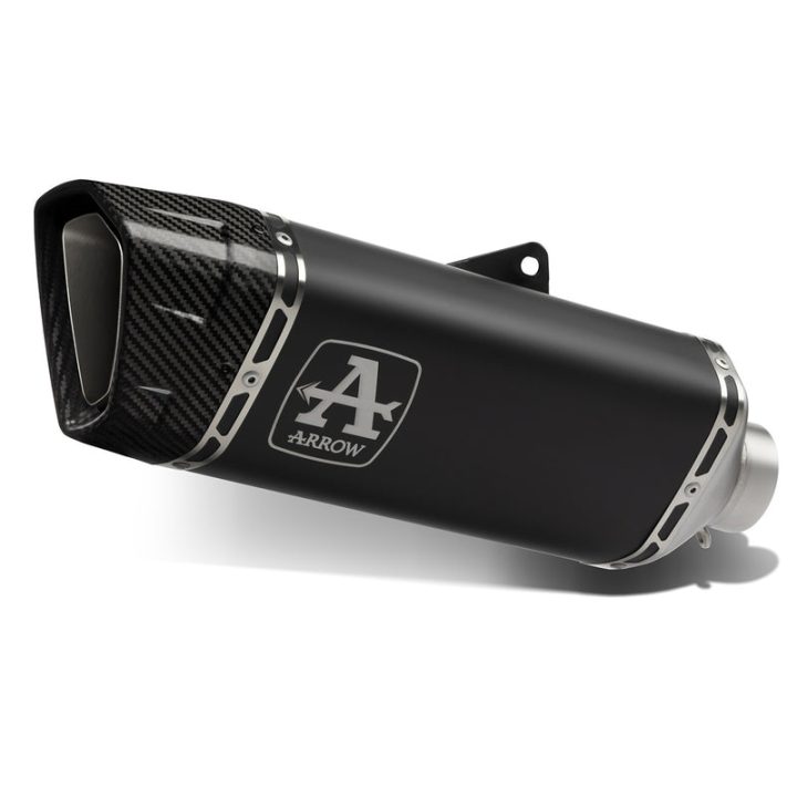 ARROW Yamaha T-MAX 560 2025+ Pista Full Exhaust, Titanium Dark 73023PTN