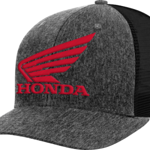 HONDA APPAREL Honda Trucker Hat - Charcoal/Red NP21A-H3163