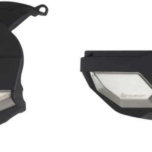 POLISPORT Clutch/Alternator Cover Kit Black Africa Twin 91112